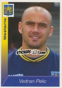 Sticker Vedran Pelic - Football Belgium 2002-2003 - Panini