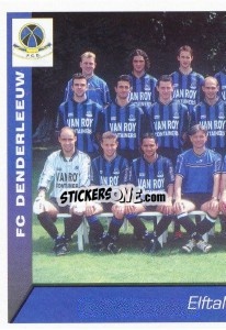 Sticker Equipe - Football Belgium 2002-2003 - Panini