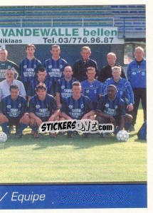 Sticker Equipe - Football Belgium 2002-2003 n. 363 - Panini