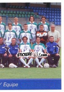 Figurina Equipe - Football Belgium 2002-2003 - Panini
