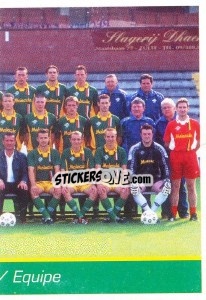 Sticker Equipe - Football Belgium 2002-2003 - Panini