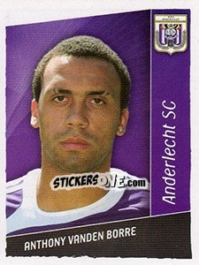 Sticker Anthony Vanden Borre - Football Belgium 2006-2007 n. 4 - Panini