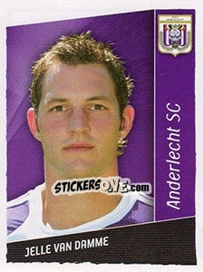Sticker Jelle Van Damme - Football Belgium 2006-2007 n. 6 - Panini