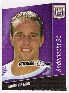Sticker Mark De Man - Football Belgium 2006-2007 n. 7 - Panini