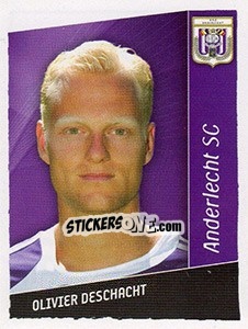 Sticker Olivier Deschacht - Football Belgium 2006-2007 - Panini