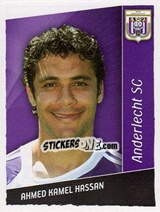 Sticker Ahmed Kamel Hassan - Football Belgium 2006-2007 - Panini