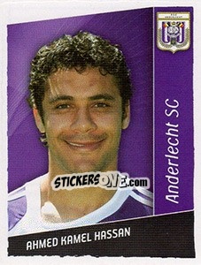 Figurina Ahmed Kamel Hassan - Football Belgium 2006-2007 n. 13 - Panini