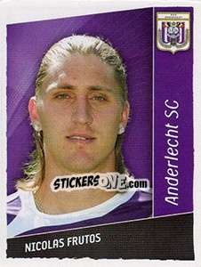 Sticker Nicolas Frutos - Football Belgium 2006-2007 n. 16 - Panini