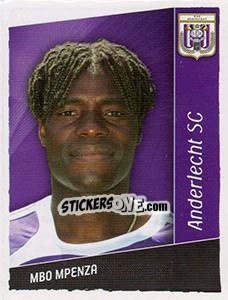 Sticker Mbo Mpenza - Football Belgium 2006-2007 n. 17 - Panini