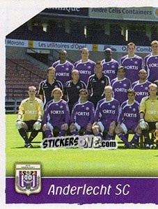 Sticker Team Photo - Football Belgium 2006-2007 - Panini