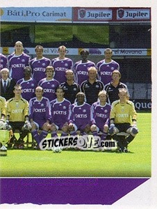 Figurina Team Photo - Football Belgium 2006-2007 n. 21 - Panini