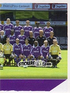 Sticker Team Photo - Football Belgium 2006-2007 - Panini