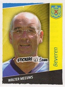 Sticker Walter Meeuws - Football Belgium 2006-2007 n. 23 - Panini