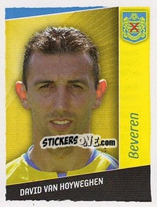 Figurina David Van Hoyweghen - Football Belgium 2006-2007 n. 28 - Panini