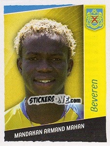 Sticker Mandakan Armand Mahan - Football Belgium 2006-2007 - Panini