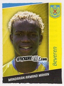 Sticker Mandakan Armand Mahan - Football Belgium 2006-2007 n. 29 - Panini
