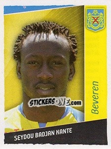 Sticker Seydou Badjan Kante - Football Belgium 2006-2007 - Panini