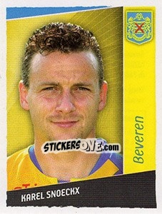 Sticker Karel Snoeckx - Football Belgium 2006-2007 n. 31 - Panini