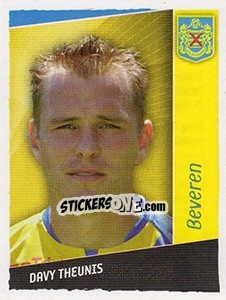 Sticker Davy Theunis - Football Belgium 2006-2007 - Panini