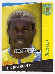 Figurina Romeo Seka-Afessi - Football Belgium 2006-2007 n. 34 - Panini