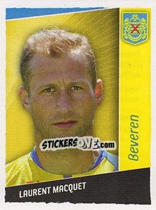 Sticker Laurent Macquet - Football Belgium 2006-2007 - Panini