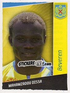 Cromo Mahamzadou Dissa - Football Belgium 2006-2007 - Panini