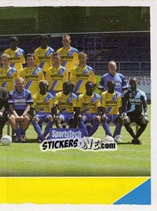 Figurina Team Photo - Football Belgium 2006-2007 - Panini