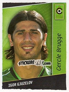 Sticker Igor Gjuzelov - Football Belgium 2006-2007 n. 47 - Panini
