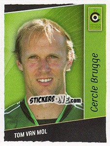 Sticker Tom Van Mol - Football Belgium 2006-2007 - Panini