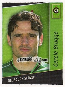 Figurina Slobodan Slovic - Football Belgium 2006-2007 n. 52 - Panini