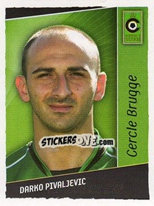 Sticker Darko Pivaljevic - Football Belgium 2006-2007 - Panini