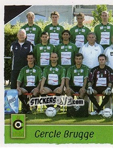 Cromo Team Photo - Football Belgium 2006-2007 - Panini