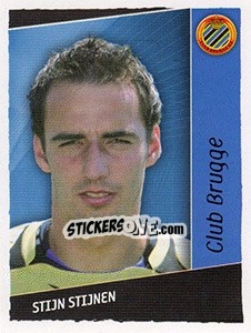 Sticker Stijn Stijnen - Football Belgium 2006-2007 - Panini