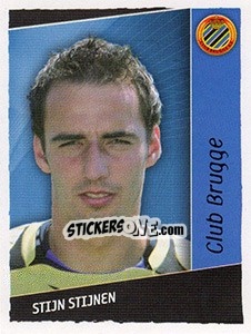 Figurina Stijn Stijnen - Football Belgium 2006-2007 n. 66 - Panini