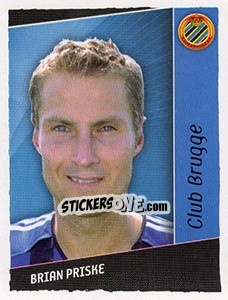 Sticker Brian Priske - Football Belgium 2006-2007 - Panini