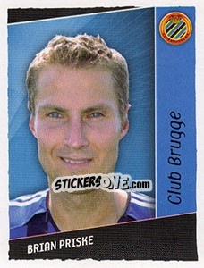 Sticker Brian Priske - Football Belgium 2006-2007 n. 67 - Panini