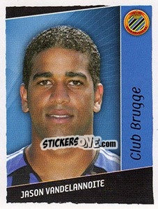 Sticker Jason Vandelannoite - Football Belgium 2006-2007 - Panini