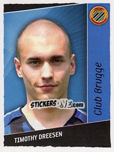 Sticker Timothy Dressen - Football Belgium 2006-2007 - Panini