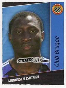 Sticker Manasseh Ishiaku - Football Belgium 2006-2007 - Panini