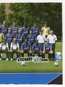 Sticker Team Photo - Football Belgium 2006-2007 - Panini