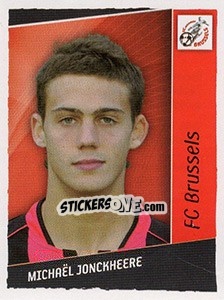 Sticker Michael Jonckheere - Football Belgium 2006-2007 n. 89 - Panini