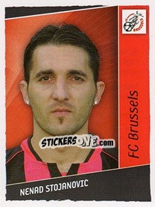 Sticker Nenad Stojanovic - Football Belgium 2006-2007 - Panini