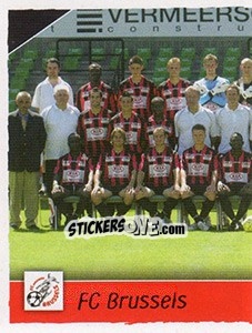 Sticker Team Photo - Football Belgium 2006-2007 n. 104 - Panini