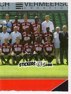 Cromo Team Photo - Football Belgium 2006-2007 - Panini