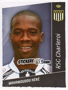 Sticker Mahamoudou Kere - Football Belgium 2006-2007 - Panini