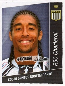 Sticker Costa Santos Bonfim Dante - Football Belgium 2006-2007 - Panini
