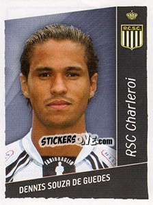 Sticker Dennis Souza De Guedes - Football Belgium 2006-2007 n. 113 - Panini