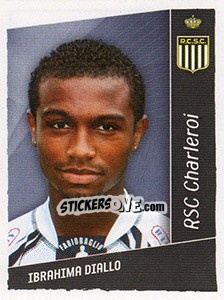 Figurina Ibrahima Diallo - Football Belgium 2006-2007 - Panini