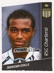 Sticker Ibrahima Diallo - Football Belgium 2006-2007 n. 114 - Panini