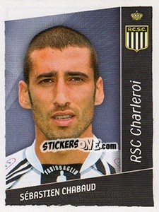 Sticker Sebastien Chabaud - Football Belgium 2006-2007 - Panini